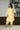 Lemon-Yellow Pero Chanderi Kurta Set with Floral Shoulder Yoke