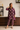 Wine High-Low Tissue Embroidered Chanderi Jacket Set with Tissue Inner and Pants