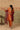 Orange Silk Kurta Set with Pomegranate Embroidery