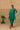 Teal Chanderi Short Kurta Set with Brocade Salwar & Organza Dupatta