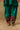 Teal Chanderi Short Kurta Set with Brocade Salwar & Organza Dupatta