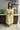 Lemon Yellow Button Down Gathered Chanderi Kurta Set