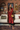 Rust Velvet Kurta Set with Hand-Embroidered Yoke & Beaded Tassels