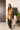 Gold Striped Tissue Kaftan Kurta with Embroidered Velvet Yoke