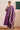 Block printed centre panel flared, side kali kurta set with lace detailing on pants and organza dupatta