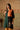 TINA - Colour Block High-Low Kurta – Dark Green, Mustard & Black