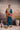 Cerulean Blue Silk Kurta Set With Peach Dupatta
