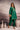Emerald Green Flared High Low Silk Kurta Set