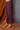 Wine Pants with Gold Tissue Side Strip
