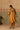 Mustard Silk Kurta Set with Velvet V-Yoke