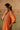 Orange Silk Short Kurta Set with Brocade Salwar & Dupatta