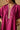 Plum Silk Asymmetric Kaftan Kurta Set with Gota Work